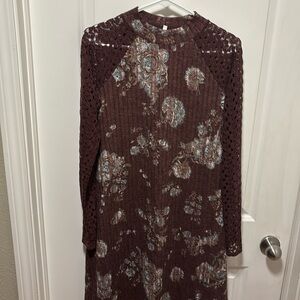 Floral Longsleeve Dress